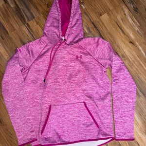 Under Armour Pink Hoodie Sweatshirt